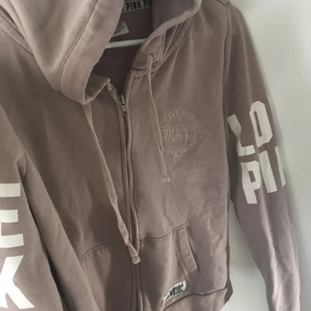 PINK Zip Up Hoodie